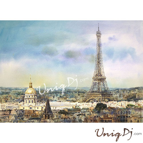 Bonjour法國 巴黎鐵塔-拼圖520片