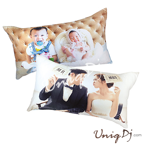 客製照片小長方雙面枕