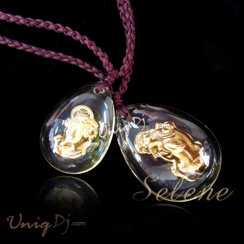 黃金招財琉璃貔貅__開運/招財